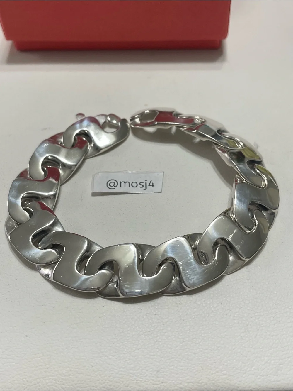 Retired James Avery chunky Link Bracelet